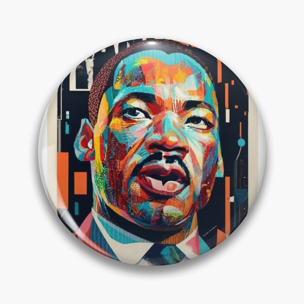 Item preview, Copy of OIL PAINTING - MLK designed and sold by CleverCulture.