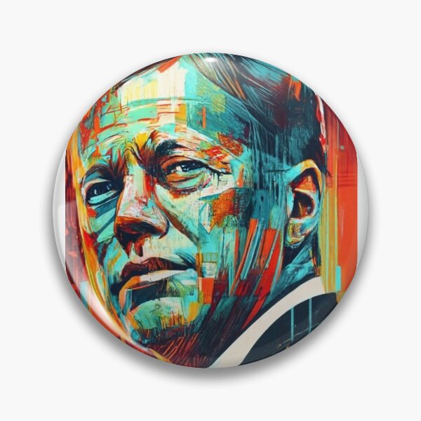 Item preview, OIL PAINTING - JFK designed and sold by CleverCulture.