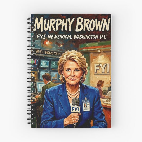 Item preview, The Voice of FYI: Murphy Brown Fine Art Tribute designed and sold by Art's Diner.