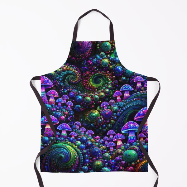 Item preview, Lab Visions 073: Psychedelic Mushroom Spiral Landscape designed and sold by The Psychedelic Anarchist.