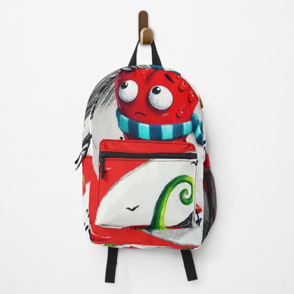 Item preview, Cute Chili Pepper Skiing Mountain Winter Art designed and sold by InkNovaLab.