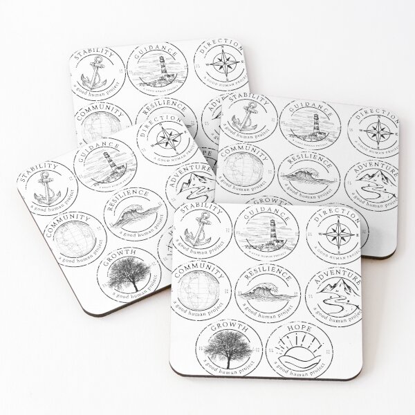 Item preview, a good human project stickers designed and sold by humanelle.