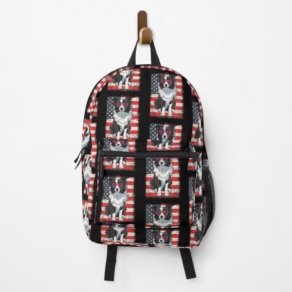 Item preview, Funny Border Collie 4th July USA Flag America Mom Dad Kids designed and sold by rafaeltto.