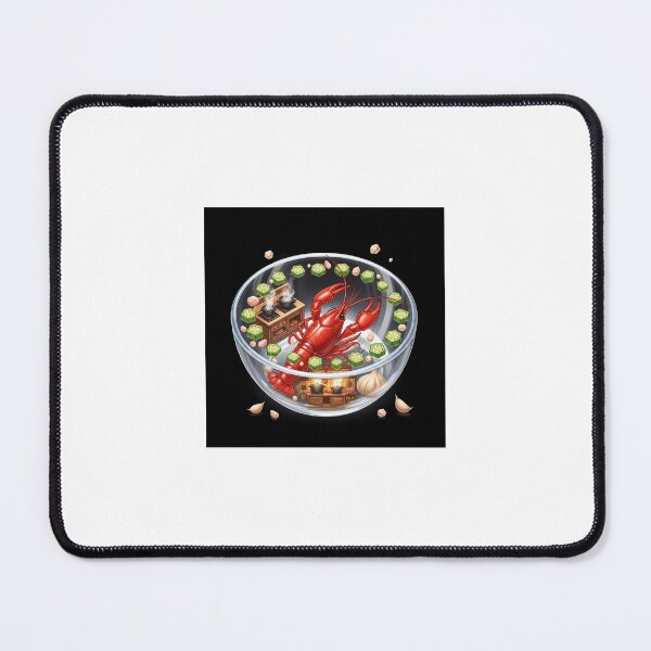 Item preview, Lobster Glass Bowl Kitchen Scene designed and sold by AbanoubStore.