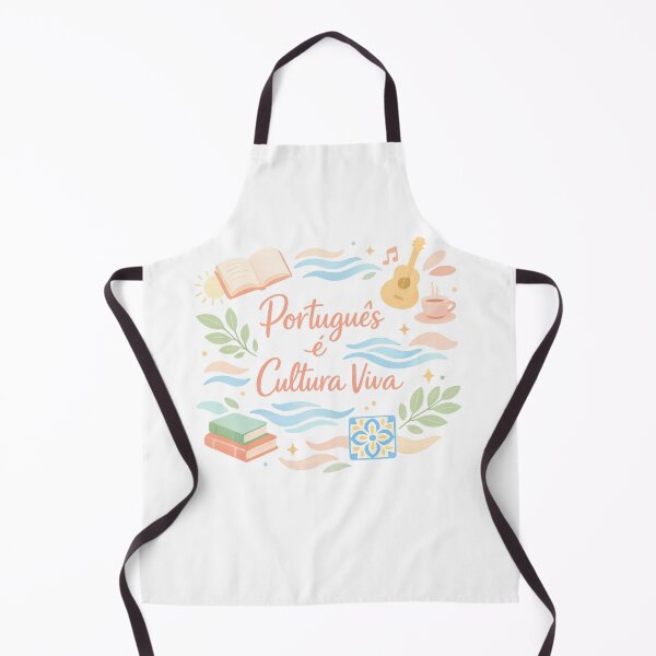 Item preview, Português é Cultura Viva – Artistic Pastel Illustration designed and sold by LuveraxArt.