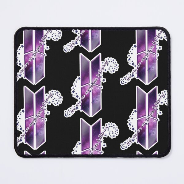 Item preview, Eternal Music Sticker – Purple Galaxy Cosmic Design, Bulletproof Forever, bts designed and sold by SleekSelene.