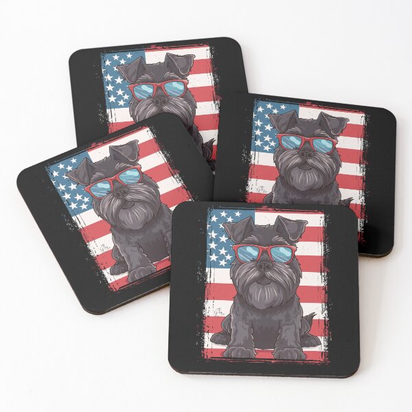 Item preview, Funny Bouvier Des Flandres 4th July USA Flag America Mom Dad Kids designed and sold by rafaeltto.