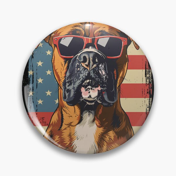 Item preview, Funny Boxer 4th July USA Flag America Mom Dad Kids designed and sold by rafaeltto.