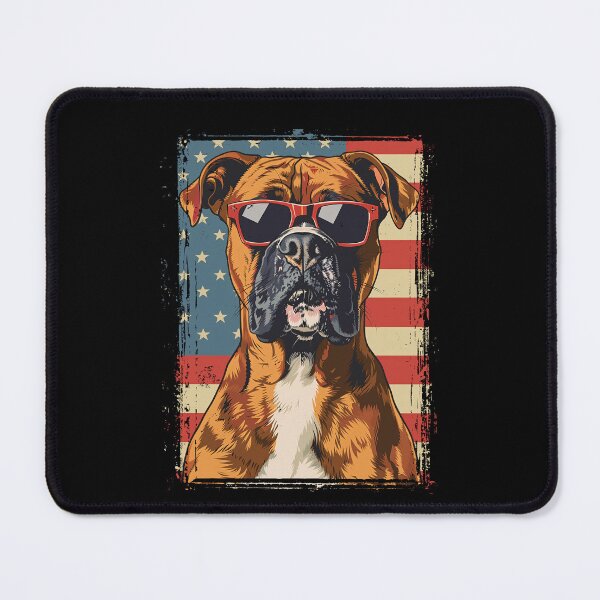 Item preview, Funny Boxer 4th July USA Flag America Mom Dad Kids designed and sold by rafaeltto.