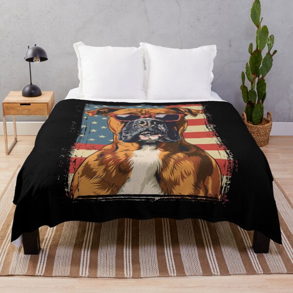 Item preview, Funny Boxer 4th July USA Flag America Mom Dad Kids designed and sold by rafaeltto.