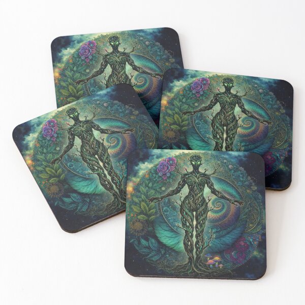 Item preview, Lab Visions 77: Nature Goddess Sacred Geometry Mandala designed and sold by The Psychedelic Anarchist.