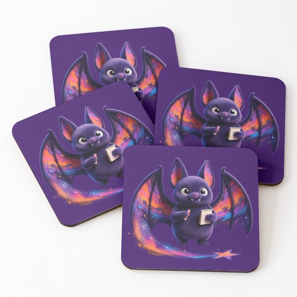 Item preview, Astra the Galaxy Sketcher - Night Sky Bat designed and sold by NativeHue Oficial.