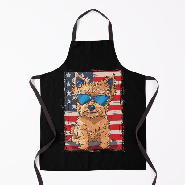Item preview, Funny Cairn Terrier 4th July USA Flag America Mom Dad Kids designed and sold by rafaeltto.