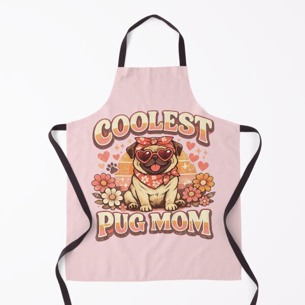 Item preview, Pug Mom, Coolest Pug Mom designed and sold by graphic-genie.