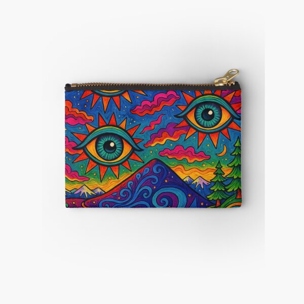 Item preview, Lab Visions 78: Psychedelic All Seeing Eyes Mountain Landscape designed and sold by The Psychedelic Anarchist.