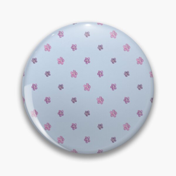 Item preview, Forget me not polka dot pattern #36 designed and sold by DogwoodDesign.