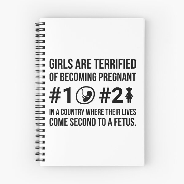 Item preview, Girls are terrified of becoming pregnant in a country where their lives come second to a fetus.  designed and sold by Rachel the Artist .