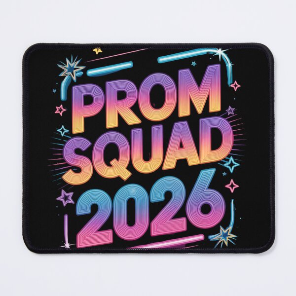 Item preview, Prom Squad 2026 Neon Retro Stars T-Shirt — Girls Prom Night Squad Shirt V2 designed and sold by DarylWelsh2024.