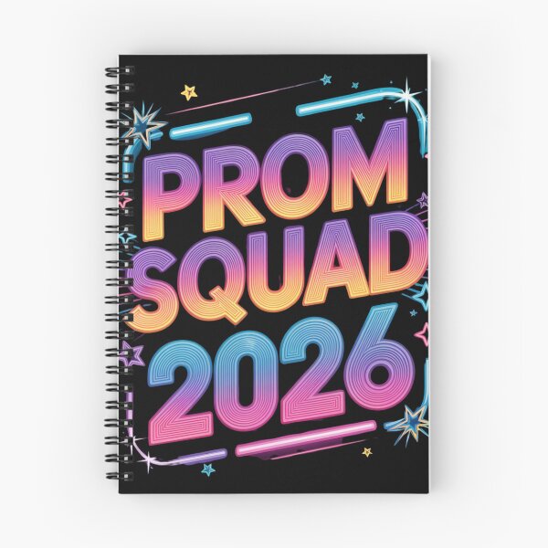 Item preview, Prom Squad 2026 Neon Retro Stars T-Shirt — Girls Prom Night Squad Shirt V2 designed and sold by DarylWelsh2024.