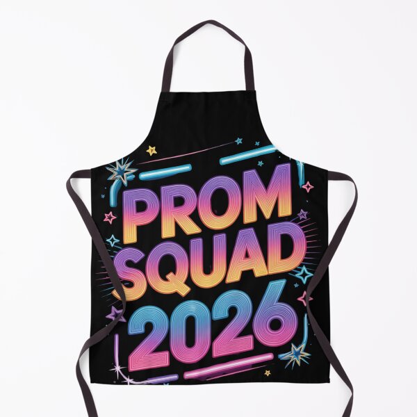 Item preview, Prom Squad 2026 Neon Retro Stars T-Shirt — Girls Prom Night Squad Shirt V2 designed and sold by DarylWelsh2024.