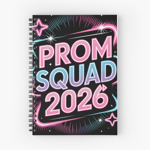 Item preview, Prom Squad 2026 Neon Retro Stars T-Shirt — Girls Prom Night Squad Shirt V4 designed and sold by DarylWelsh2024.