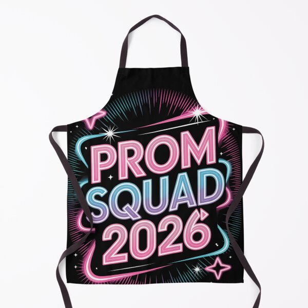 Item preview, Prom Squad 2026 Neon Retro Stars T-Shirt — Girls Prom Night Squad Shirt V4 designed and sold by DarylWelsh2024.