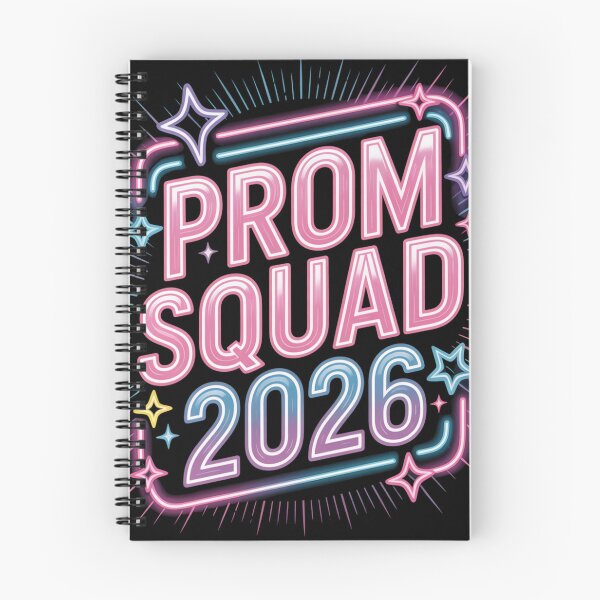 Item preview, Prom Squad 2026 Neon Retro Stars T-Shirt — Girls Prom Night Squad Shirt V5 designed and sold by DarylWelsh2024.