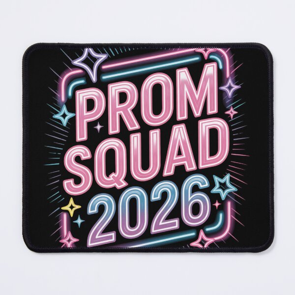 Item preview, Prom Squad 2026 Neon Retro Stars T-Shirt — Girls Prom Night Squad Shirt V5 designed and sold by DarylWelsh2024.