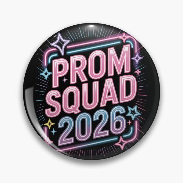 Item preview, Prom Squad 2026 Neon Retro Stars T-Shirt — Girls Prom Night Squad Shirt V5 designed and sold by DarylWelsh2024.