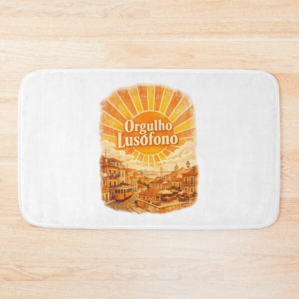 Item preview, Orgulho Lusófono – Sunny Tram Illustration designed and sold by LuveraxArt.