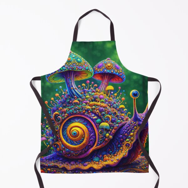 Item preview, Lab Visions 79: Psychedelic Snail Mushroom Forest designed and sold by The Psychedelic Anarchist.
