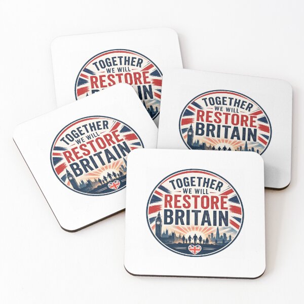Item preview, Together we will Restore Britain designed and sold by JKPrints2.