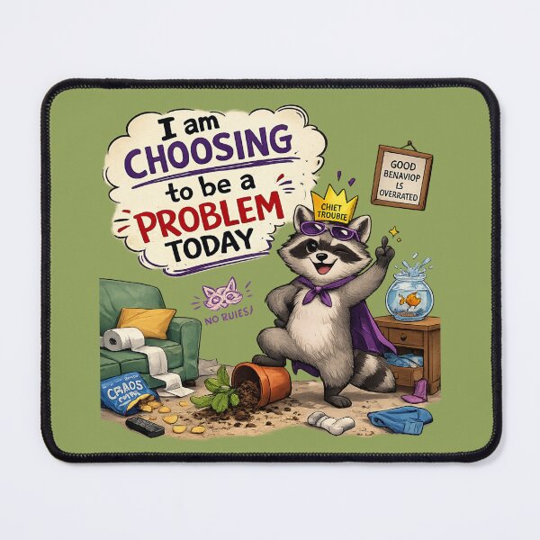 Item preview, Choosing to be a problem designed and sold by LaffinLair.