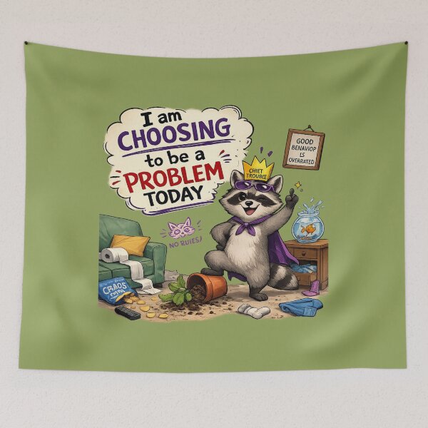 Item preview, Choosing to be a problem designed and sold by LaffinLair.