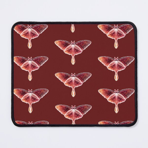 Item preview, Blood Moon Luna Moth Red Gothic Celestial Aesthetic designed and sold by PaintByRainbow.