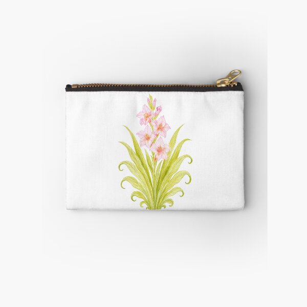 Item preview, Blossom of Quiet Grace – Pink Gladiolus Botanical Illustration designed and sold by Piret Victoria Ribas.