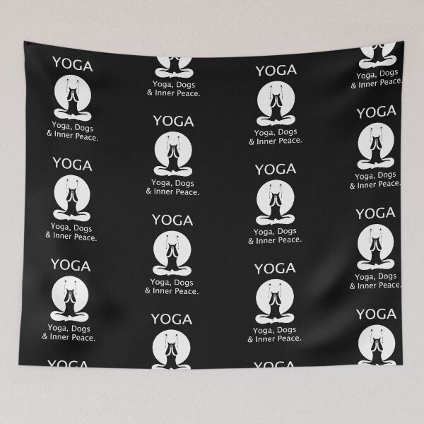 Item preview, Yoga, Dogs & Inner Peace Cat Yoga Tee designed and sold by artlife4.