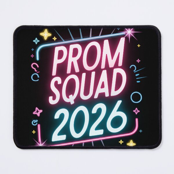 Item preview, Prom Squad 2026 Neon Retro Stars T-Shirt — Girls Prom Night Squad Shirt V6 designed and sold by DarylWelsh2024.