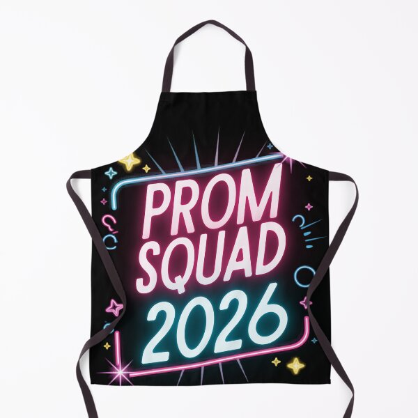 Item preview, Prom Squad 2026 Neon Retro Stars T-Shirt — Girls Prom Night Squad Shirt V6 designed and sold by DarylWelsh2024.