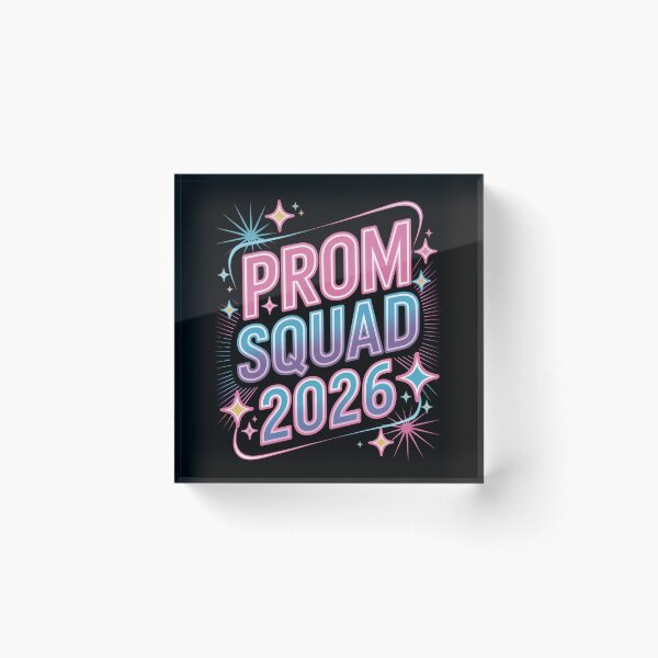 Item preview, Prom Squad 2026 Neon Retro Stars T-Shirt — Girls Prom Night Squad Shirt V7 designed and sold by DarylWelsh2024.