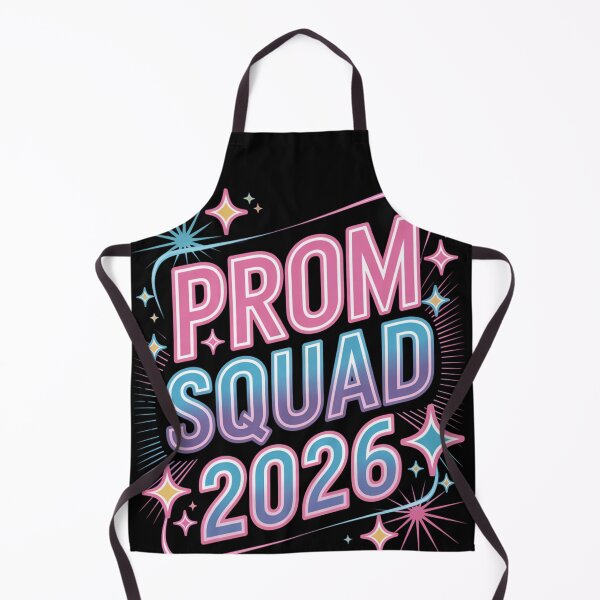 Item preview, Prom Squad 2026 Neon Retro Stars T-Shirt — Girls Prom Night Squad Shirt V7 designed and sold by DarylWelsh2024.
