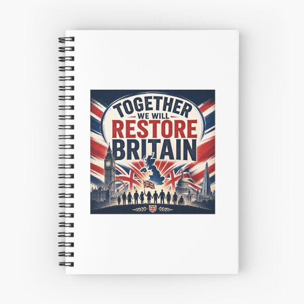 Item preview, Together we will Restore Britain designed and sold by JKPrints2.