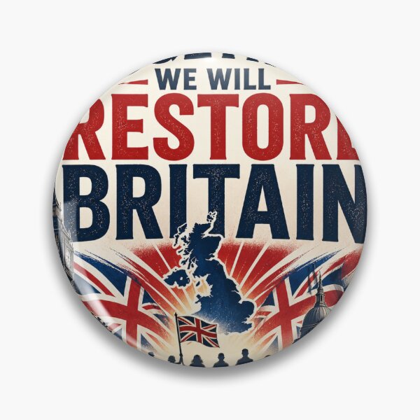 Item preview, Together we will Restore Britain designed and sold by JKPrints2.
