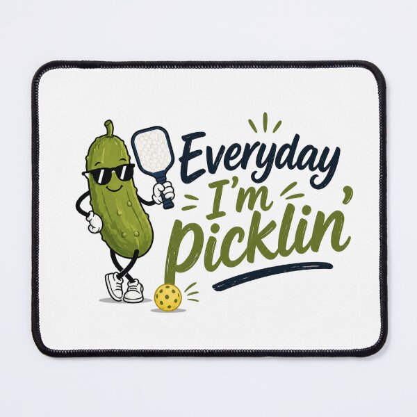 Item preview, Everyday I'm Picklin' designed and sold by sayitlightly.
