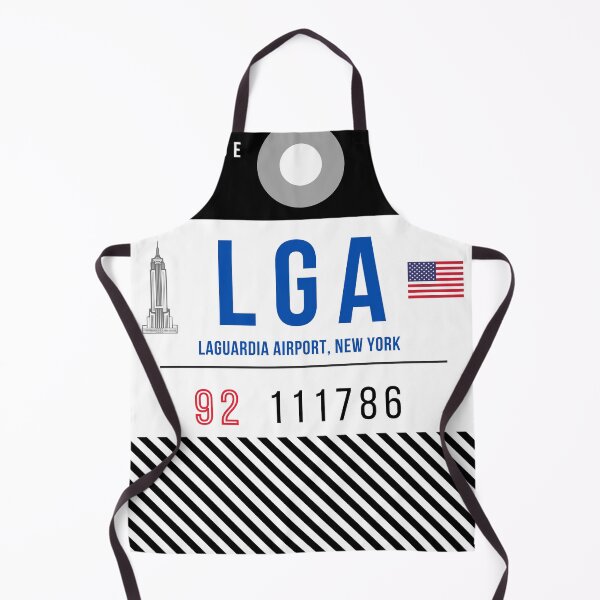 Item preview, LGA - LaGuardia Airport, New York decorative luggage tag designed and sold by HMBPHOTO.
