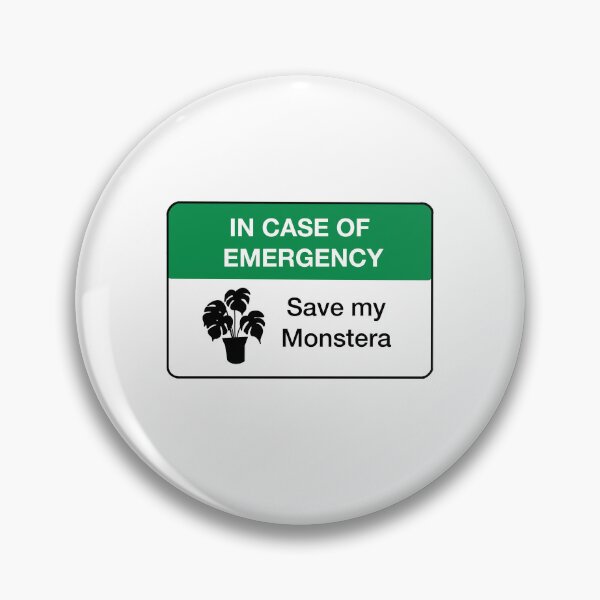 Item preview, In Case Of Emergency Save My Monstera designed and sold by PaigePolyArt.