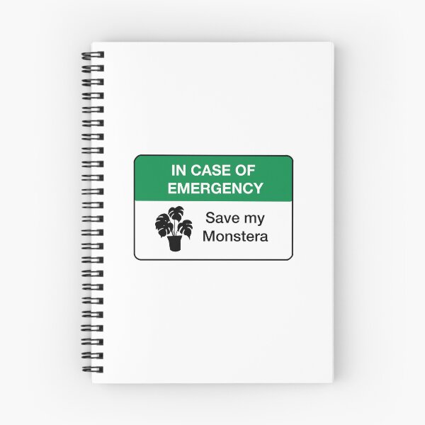 Item preview, In Case Of Emergency Save My Monstera designed and sold by PaigePolyArt.