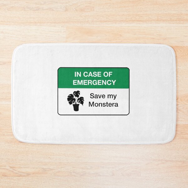 Item preview, In Case Of Emergency Save My Monstera designed and sold by PaigePolyArt.