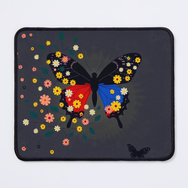 Item preview, Midnight Dream Floral Butterfly Wings designed and sold by joycrysstudio.