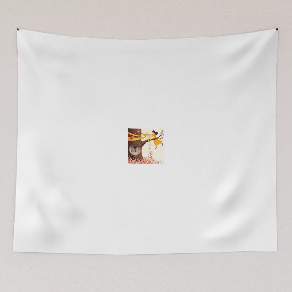 Item preview, Girl Yellow Dress Tree Ribbon Hearts designed and sold by AbanoubStore.